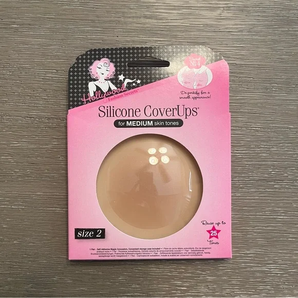 Hollywood Stars Silicone Nipple Covers - Picture 1 of 4